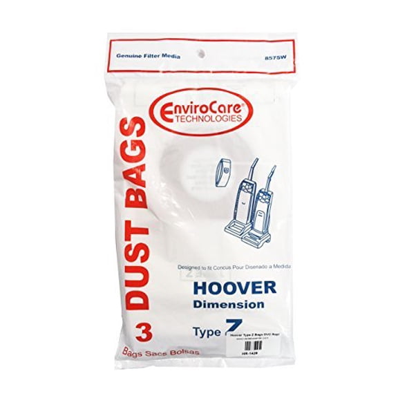 3 Envirocare Compatible with Hoover Z Vacuum Cleaner Bags