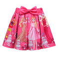 thumbnail image 3 of Nouvelle Robe de Cosplay pour Enfants Filles Impression 3D Manches Courtes Jupe Plissée avec Sac, 3 of 4