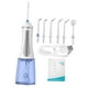 thumbnail image 2 of hilo dental,Hilo dental de agua para limpieza dental inalámbrico,Irrigador oral recargable portátil impermeable,Potente limpiador de dientes con agua de 5 modos para viajes,Irrigador de, 2 of 9