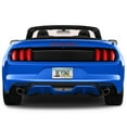 thumbnail image 4 of Ford Mustang Script Blue in 3D American-Made Mirror Chrome Metal License Plate Frame, 4 of 8