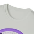 thumbnail image 3 of Adult Womens Boho October Stop Domestic Violence T-Shirt, Purple Rainbow, 3 of 3