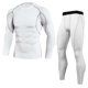thumbnail image 1 of Sonducket Conjuntos de ropa interior térmica de invierno para hombre, Calzoncillos largos a prueba de viento, mallas elásticas de manga larga, traje para conjuntos de ropa Blanco SG Sonducket AP013580-12, 1 of 6