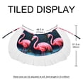 thumbnail image 5 of Flamingo Chic Chiffon Beach Skirt with Polyester Straps - for the Beach, 5 of 6