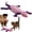 C, variant on Remote Control Wall-Climbing Gecko Cat Toy, Interactive Electric Crawling Lizard Toy for Indoor Cats