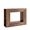 Walnut, variant on IVV 43 Inch Console Table, Entryway Table with RGB LED Lights & Remote Control, Modern Foyer Table with Side Shelves for Hallway, Living Room, Walnut