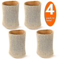 thumbnail image 3 of Gel Toe Caps,4 Pcs/pack For Big Toes, Toe Covers,toe Protectors (brown), 3 of 5
