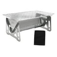 thumbnail image 1 of Parrilla de camping plegable, desmontable, resistente, para uso en exteriores, con accesorios, resistente, multiusos, portátil, con bolsa de, 1 of 8