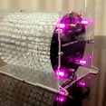 thumbnail image 5 of LED Dreamy Photocoil Music Spectrum 8x32 Dot Matrix Kit, 5V USB DIY Welding Assembly, 5 of 8