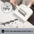 thumbnail image 4 of Mistayd 3 Pcs Small Hand Rubber Broom and Dustpan Set,Mini Dustpan and Brush Set with Soft Dust Brush,dust Pans with Brush for Sofa,Floor,Car, Desk, Keyboard…, 4 of 5