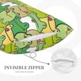 thumbnail image 5 of Bixox Cartoon Frog Printed Pillow Protector,Super Soft Ideal for Home,Guests,Rentals - 16"x24", 5 of 8