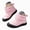 Pink, variant on NOLDARES Boys Girls Snow Boots Winter Waterproof Resistant Cold Weather Outdoor Shoes (Toddler/Little Kid),Y134-Black