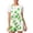 Green jumpsuits for women, variant on Gifts Usmixi Jumpsuits for Women Loose Comfy Linen Pleated Wide Leg Casual Button Strap Pocket Short Jumpsuits Summer Formal Flowers Print Square Neck Sleeveless Mini Rompers Green xxl
