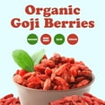 Organic Goji Berries, 4 Pounds - Sun Dried, Large and Juicy, Non-GMO ...