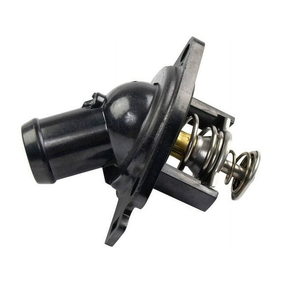 Engine Coolant Thermostat Housing Assembly - Compatible with 2006 - 2021 Honda Civic 2007 2008 2009 2010 2011 2012 2013 2014 2015 2016 2017 2018 2019 2020