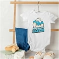 thumbnail image 4 of Smurfs Egg-Cellent Easter Egg Hunt Romper Boys or Girls Infant Baby Brisco Brands NB, 4 of 6