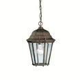 thumbnail image 2 of 9805TZ Kichler Lighting Townhouse - 1 light Outdoor Pendant - 13.5 inches tall by 9.25 inches wide-Tannery Bronze Finish, 2 of 2