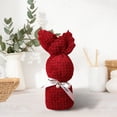 thumbnail image 4 of Tauxra Soft Cute Rabbit Shape Absorbent Fiber Bath Towel With Beads 29.5x13.8 Inches For Kids Party Favors, 4 of 6