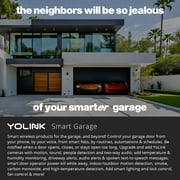 YoLink Smart Garage Door Solution Kit - Convert Any Garage Door to Smart in Seconds! Battery-Powered, No-Wires, No-Tools Super-Easy Installation. Works with Alexa & IFTTT
