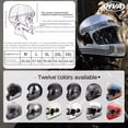 thumbnail image 4 of Casco integral retro para motocicleta serie HERO para motocicleta Harley, casco integral unisex para crucero de cuatro estaciones, capacete, 4 of 5