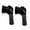 Black, variant on 2PCS Motorcycle CNC Aluminum 11.3mm Tire Wheel Stem Valve 90 Degree Angled