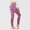 Pink, variant on Zorckvet Athletic Leggings for Women Tummy Control Stretch Workout Yoga Womens Leggings