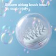 thumbnail image 7 of VALSEEL Cleaning Supplies Clearance Scalp Massager Shampoo Brush With Soft Silicone Bristles For Scalp Care, Shower Hair Scalp Exfoliator For Dandruff Removal, Wet & Dry For Men, Women And Kids, 7 of 7