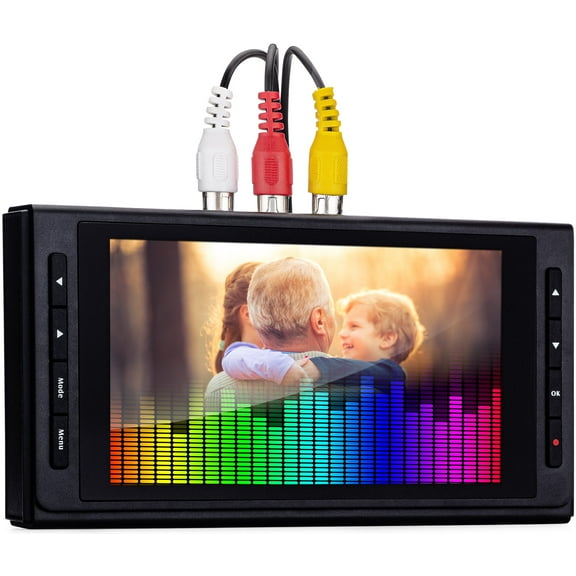 ClearClick Video to Digital Converter 3.0 (Third Generation) - Record Video & Audio from VCR's, VHS, AV, RCA, Hi8, Camcorder, DVD, Turntables, Cassette Tapes