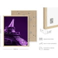 thumbnail image 3 of HAUS AND HUES Purple Wall Art & Paris Wall Decor for Bedroom - Paris Wall Art & Aesthetic Posters for Bedroom Paris Posters for Teens & Purple Wall Decor for Bedroom Teen Girl (Framed Beige 16"x20"), 3 of 6