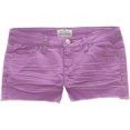 thumbnail image 1 of Aeropostale Womens Colored Shorty Casual Denim Shorts, Púrpura, 9/10, 1 of 1