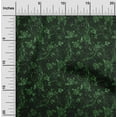 thumbnail image 2 of oneOone Cotton Poplin Green Fabric Asian Batik Floral Quilting Supplies Print Sewing Fabric By The Yard 42 Inch Wide, 2 of 4