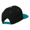 thumbnail image 4 of Large C Outline Embroidered Cap - Black Teal OSFM, 4 of 5