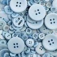 thumbnail image 2 of John Bead Nutton But Button Resin 130g Lt Blue, 2 of 6