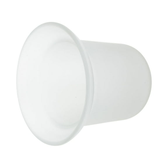 Toilet Brush Holder with Glass Base 1 Set Bathroom Supply