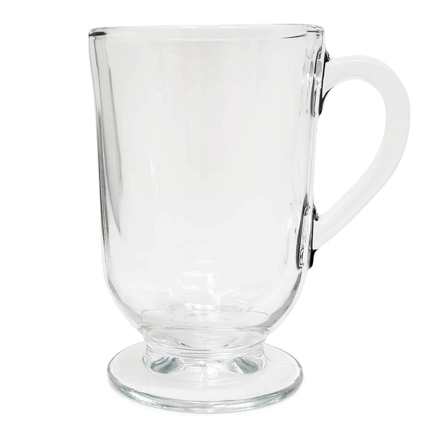 12 Pieces Irish Coffee Mug Iced Coffee Glass with Handle 8.5 oz Clear Glass  Mugs Cappuccino Latte Cu…See more 12 Pieces Irish Coffee Mug Iced Coffee