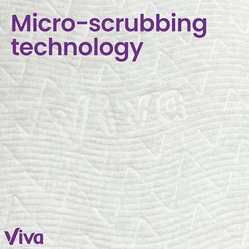 Viva Multi-Surface Cloth Paper Towels, 12 Triple Rolls, 165 Sheets Per Roll 2 Packs of 6