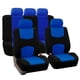 thumbnail image 2 of Funda de asiento de coche universal de cinco plazas, cojín de línea de cintura plana, juego de 9 piezas, 2 of 6
