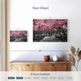 thumbnail image 4 of Elephant Stock Central Park Ny Cherry Blossoms Wall Art - Horizontal Canvas Wall Art - Living Room Wall Decor - Floral And Botanical Canvas - Pink And Gray Decor - 12" x 8", 4 of 8