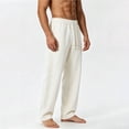 thumbnail image 5 of DayScoop Mens Plus Size Pants Summer Trousers Fashion Casual Sagging Loose Straight Leg Wide Leg Cool Sports Full Length Pants, 5 of 6