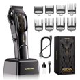 thumbnail image 1 of Cortapelos profesionales para hombres - Motor sin escobillas de alto par con revestimiento de carbono similar al diamante Hoja de cerámica Juego de cortapelos inalámbricos para barberos con base de ca, 1 of 5