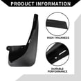 thumbnail image 6 of Unique Bargains Front & Rear Side Automotive Mud Guards Splash Compatible for Mini Clubman R55 R56 2007-2013, 6 of 6