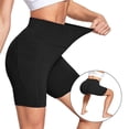 thumbnail image 2 of Ladies' Swimsuit Bottoms High Waist Boy Shorts Fitness Short Pants for Swimming and Beach Activity, 2 of 9