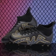 thumbnail image 5 of Zapatos de fútbol al aire libre para hombre, calzado de fútbol Unisex al tobillo, FG/TF, tacos de césped de entrenamiento ultraligeros profesionales antideslizantes, ligeros, 5 of 5