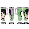 thumbnail image 6 of The Powerpuff Girls 40 Oz Tumbler with Handle And Straw Lid Insulated Tumblers Cups with Lids Straws Double Wall Vacuum Stainless Steel Travel Mug, Gifts for Men Women Boys Girls, 6 of 8