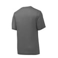 thumbnail image 4 of Sport Tek Men's PosiCharge Competitor Cotton Touch Tee, Dark Smoke Grey, 2XL, 4 of 4