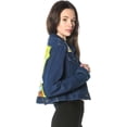 thumbnail image 4 of Women's Spongebob Denim Trucker Jacket, 4 of 5