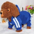 thumbnail image 4 of Ropa para cachorros de perro de peluche Ropa para cachorros Ropa para mascotas Otoño e invierno en comparación con la ropa para cachorros de oso de cuatro patas, 4 of 4