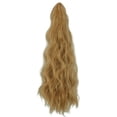 thumbnail image 2 of LELINTA 24 inch Ponytail Extension Wavy Curly Synthetic Hair Hairpieces Long Thick Pony Tails with Jaw Clip for Women Girls 16Colors 135g/24", 2 of 8