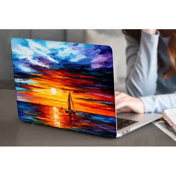 KSK KAISHEK Hard Case Compatible with MacBook Pro 16" with Touch ID Type C Model: A2141 (Landscape 22_1)