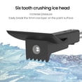 thumbnail image 3 of Yeacher Car Snow Removal Shovel Multifunctional Snow Broom EVA Extendable & Rotatable Snow Brush Ice, 3 of 8
