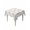 White, variant on Happy Easter Rectangle Tablecloth, Spring Bunny Chickens Lambs Easter Eggs Waterproof & StainResistant Tablecloth, Washable Oil-proof Table Cover for Dining/Party/Wedding/Camping/Buffet 60x84 In